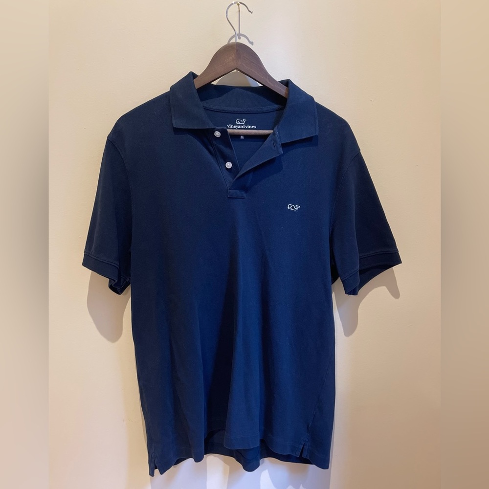 Vineyard Vines - Men’s Navy Blue Polo - Size M